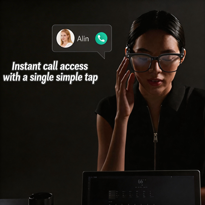 2026 Smart AI Glasses with 8MP HD Camera - Bluetooth Calling, Directional Sound, Real-Time Translation & Prescription Lens Compatible | Long Battery Life
