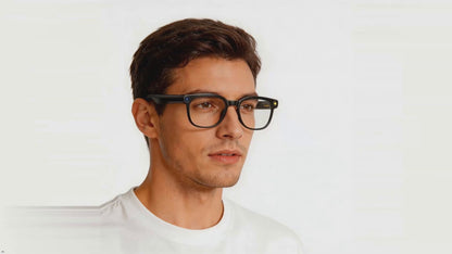 2026 Smart AI Glasses with 8MP HD Camera - Bluetooth Calling, Directional Sound, Real-Time Translation & Prescription Lens Compatible | Long Battery Life